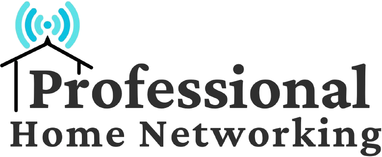Professional Home Networking Logo